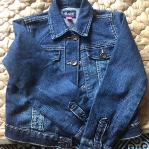Girls denim jacket from the place size 5/6